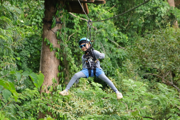 Zipline и верёвочный парк Микли